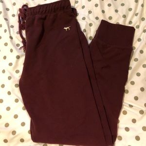 Burgundy Joggers!